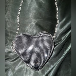 Badgley Mischka Heart Purse